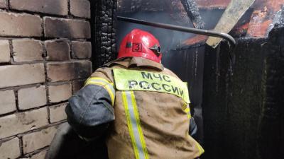 В СНТ под Расково сгорел частный дом на 54 
