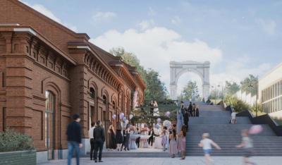 В Саратове на спуске от Триумфальной арки в мучных складах откроют общепит с дореволюционной кухней и музей