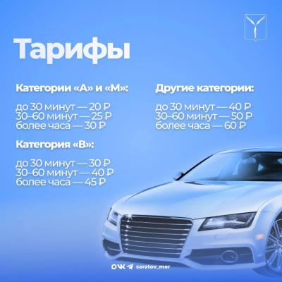 С 30 октября в Саратове увеличится сеть платных парковок