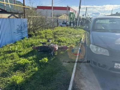В Саратове полиция ищет свидетелей аварии подростков на мотоцикле