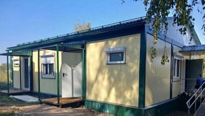В Петровском районе установили два модульных ФАПа
