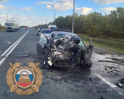 В Воскресенском районе в ДТП погиб водитель Мercedes-benz