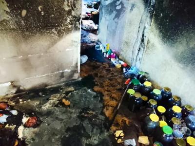 В Балаково на пожаре пострадали два человека