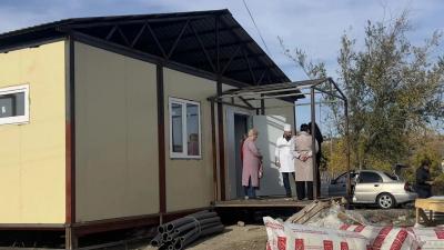 В саратовском селе жители контролируют строительство нового ФАПа