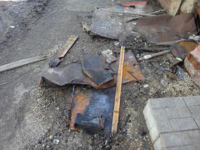 Соседи погорельцев на улице Киселева уверены в поджоге (ВИДЕО+ФОТО)