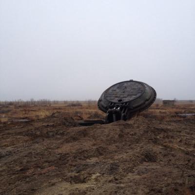 Опубликованы фото подрываемых под Саратовом ракетных шахт