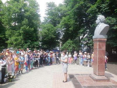 В Липках сегодня читали стихи «именинника» Александра Пушкина