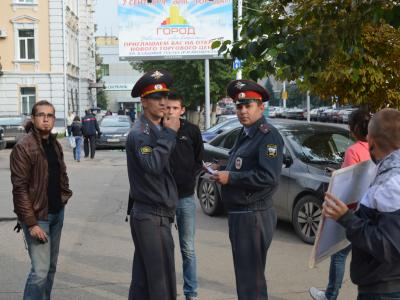 Задержан участник пикета в поддержку анархиста Олега Петрова (ФОТО)
