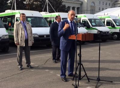 В Саратовскую область поступили 30 автобусов малой вместимости из Москвы