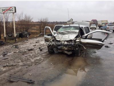 В Энгельсском районе в ДТП погибли два человека