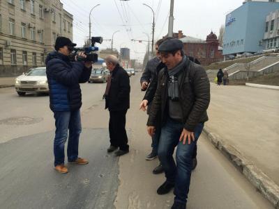 Александр Ландо о саратовских дорогах: «Пока ехал, всю задницу растрясло»