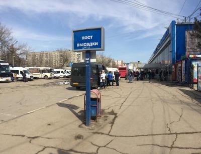 Саратовский автовокзал обнесут забором и закроют один из входов