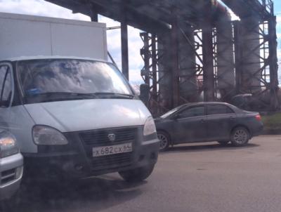 Движение в поселок Солнечный затруднено из-за ДТП