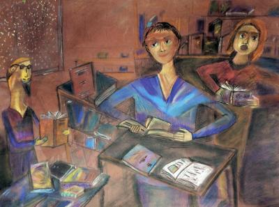 Приволжская книжная палата провела акцию «Дети рисуют книгу»