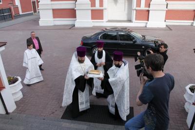 В Саратов прибыл ковчег с частицей мощей блаженной Матроны Московской