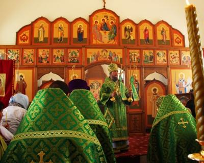 В Пугачевском районе открылся храм в честь иконы Божией Матери «Испанская»