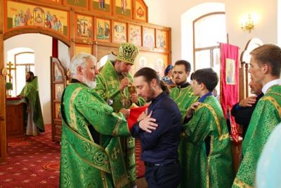 В Пугачевском районе открылся храм в честь иконы Божией Матери «Испанская»
