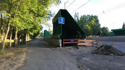 Глава Саратова решил проверить, как ремонтируется подземный переход на Энтузиастов