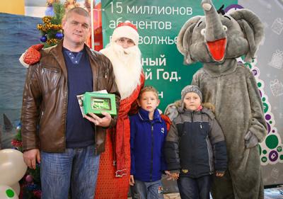 Зеленый Новый год для гостей «МегаФона»