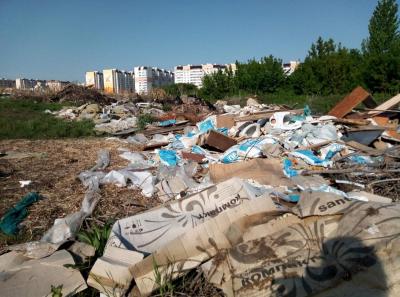 В Солнечном-2 увеличивается свалка В Солнечном-2 увеличивается свалка