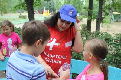В детском лагере 