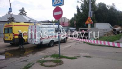 Жители Чапаева обнаружили на крыше магазина гранату