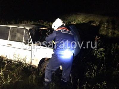 Подросток угнал машину и опрокинулся в кювет