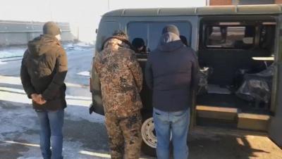 В Озинском районе государственную границу пытались преодолеть пешком