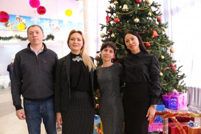 В Энгельсе состоялось новогоднее празднование для детей из многодетных семей