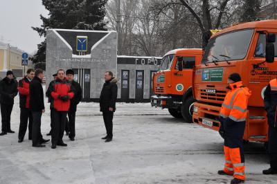 Пополнен парк спецтехники для уборки города (ФОТО)