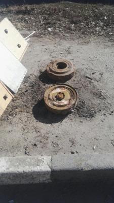 В Вольске пытались сдать в металлолом учебные мины