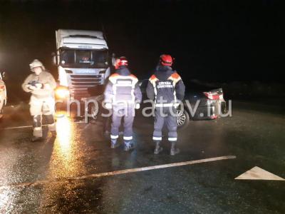 В ДТП в Саратовском районе пострадали два человека