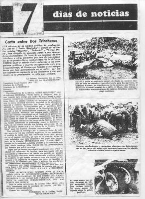 Кубинская пресса 1962 года. Солдаты и офицеры дивизиона Ивана Герченова вместе с бойцами Революционных вооружённых сил Республики Куба приехали на место падения американского самолёта-шпиона Кубинская пресса 1962 года. Солдаты и офицеры дивизиона Ивана Герченова вместе с бойцами Революционных вооружённых сил Республики Куба приехали на место падения американского самолёта-шпиона