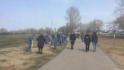 К Дню Победы в парке 