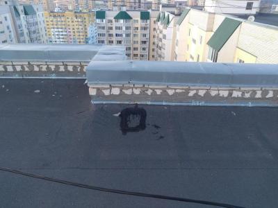 Полиция потекла по крыше