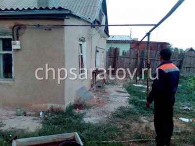 В частном доме в Новоузенске взорвался газ В частном доме в Новоузенске взорвался газ